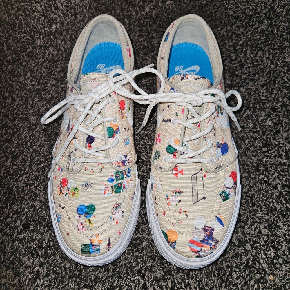 NIKE SB Zoom Stefan Janoski Sneakers in the "Beach Day" Size 5, EU 37.5